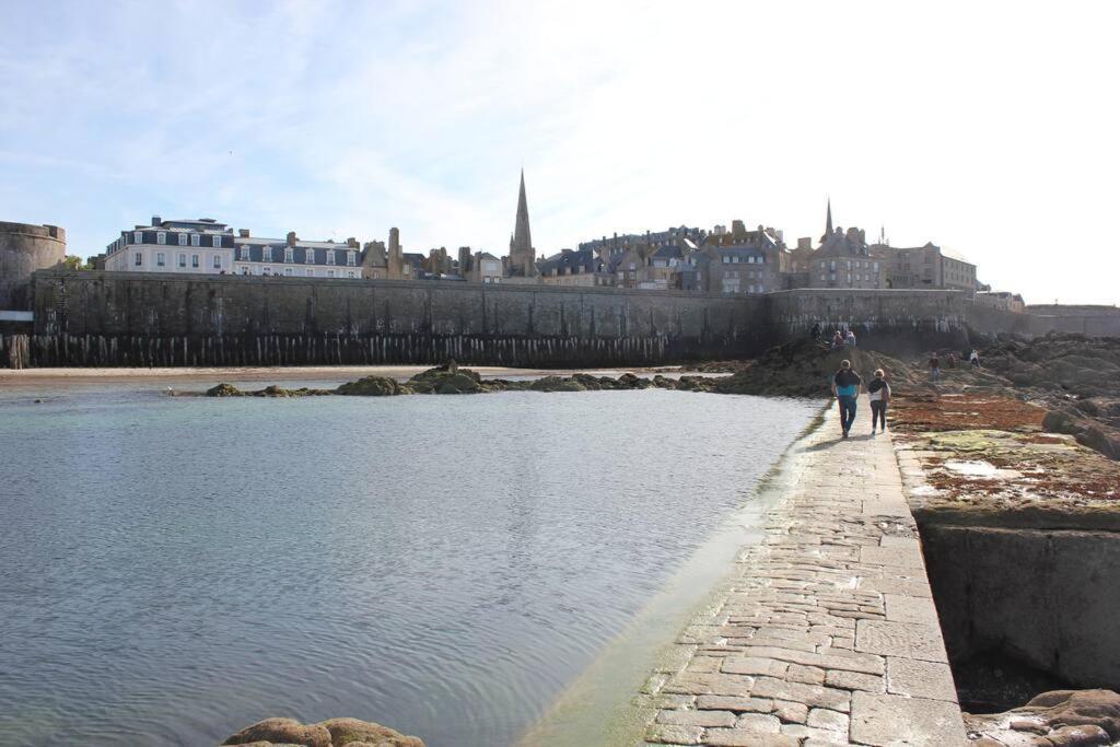 Escapade Romantique Et Gourmande-St Malo, Mer 150M Saint-Malo Esterno foto